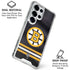 NHL Boston Bruins Home Jersey Galaxy S25 Ultra Clear Case